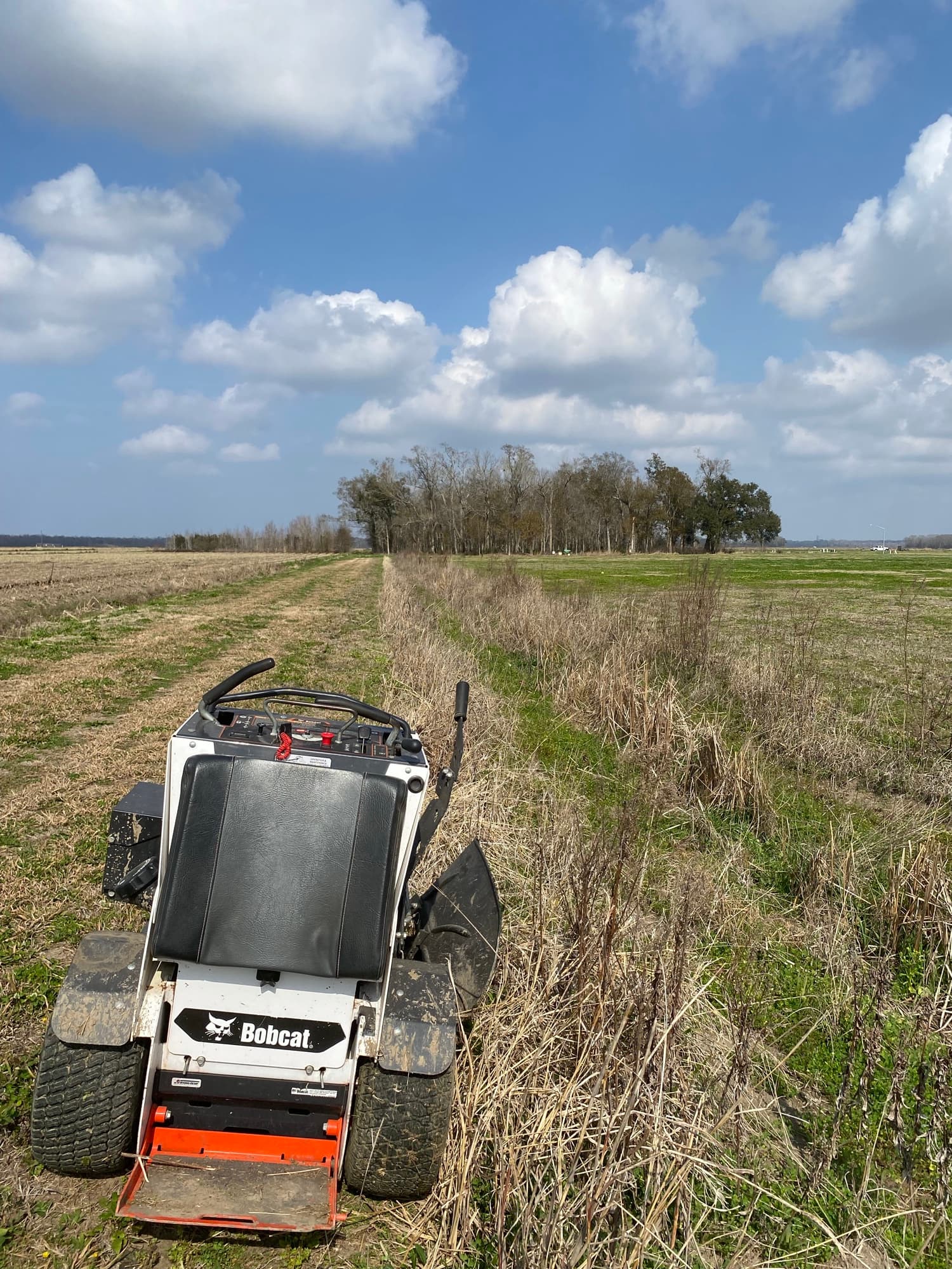 TIMCO bobcat clearing open rural acreage near Thibodaux